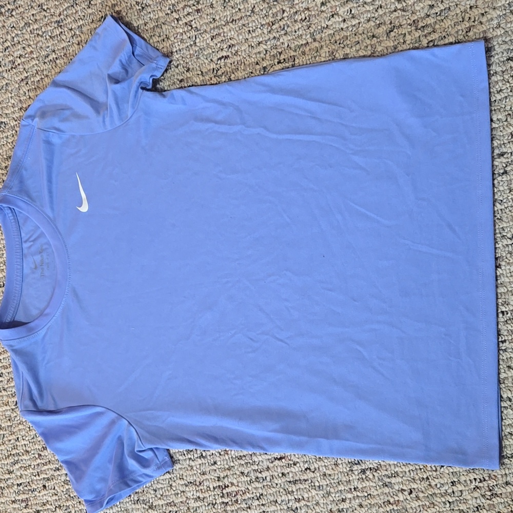 Nike Womens Periwinkle Blue Short Sleeve Tee